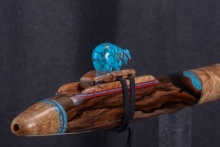 Pale Moon Ebony Native American Flute, Minor, Bass A-3, #U5H